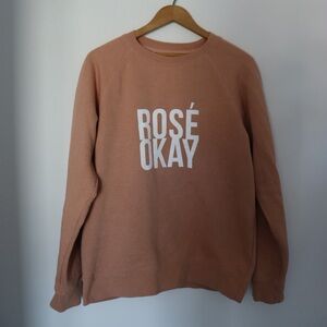 Brunette the Label Rosé Okay sweatshirt